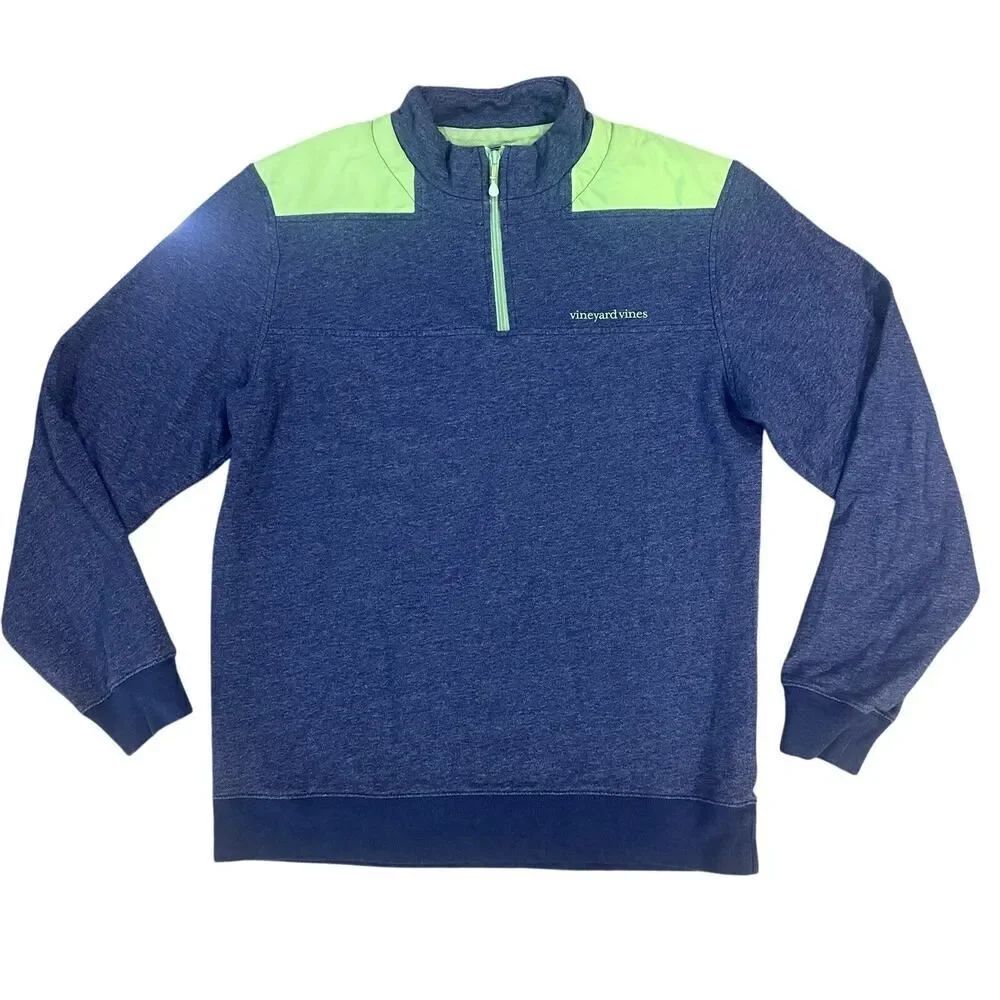 Vineyard Vines Performance Shep Shirt Quarter Zip Sweater Men’s Size Medium